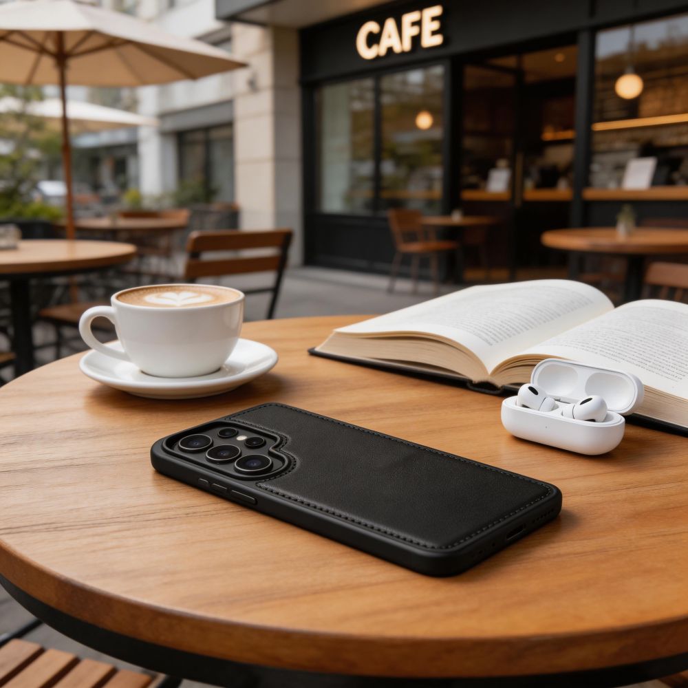 Tech - Protect Samsung Galaxy S26 Ultra Θήκη Πορτοφόλι Stand από Δερματίνη με Αποσπώμενη θήκη MagSafe - Matte Black