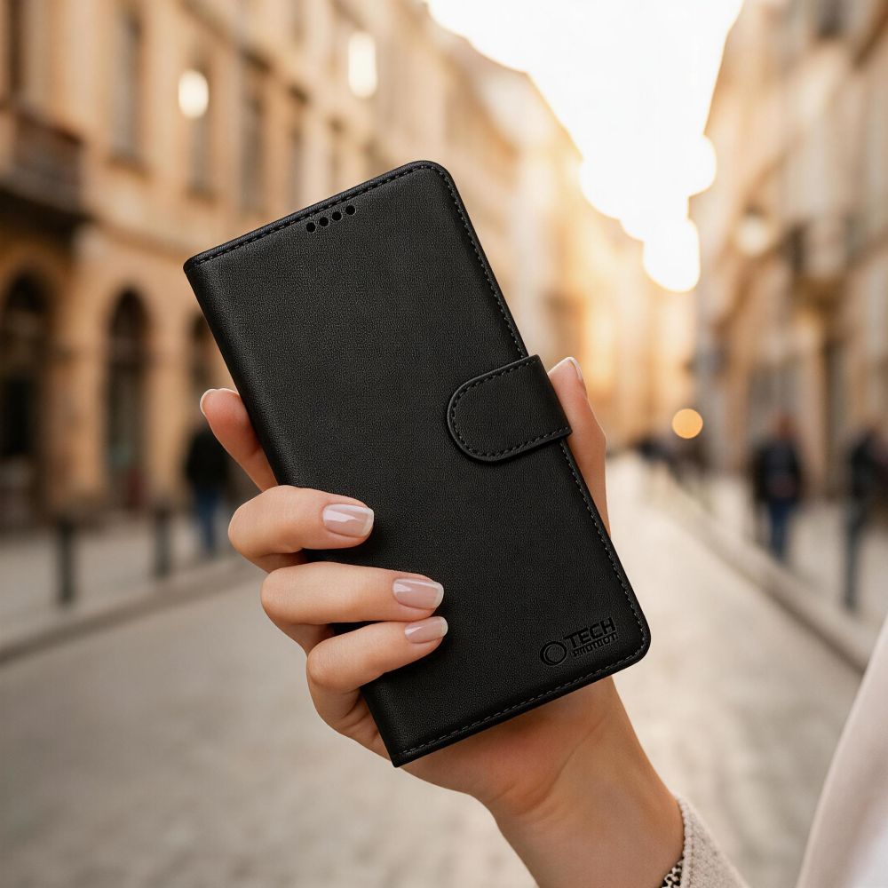 Tech - Protect Samsung Galaxy S26 Ultra Θήκη Πορτοφόλι Stand από Δερματίνη με Αποσπώμενη θήκη MagSafe - Matte Black