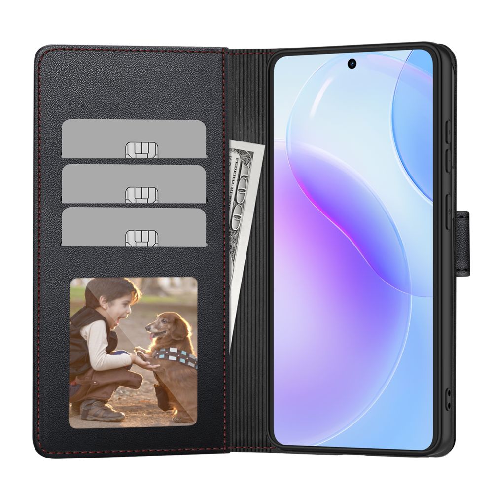 Tech - Protect Samsung Galaxy S26 Ultra - Θήκη Πορτοφόλι Stand από Δερματίνη - Wallet - Black / Red