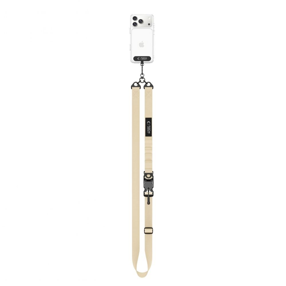 Tech-Protect Universal Λουράκι για Θήκη Κινητού - C9S Rope Crossbody - Sienna Beige