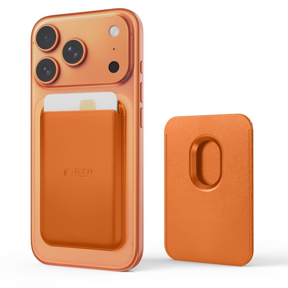 Tech - Protect Universal Μαγνητική Θήκη Καρτών - MagWallet MagSafe - Orange