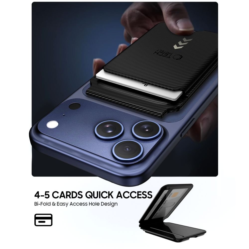 Tech - Protect Universal Μαγνητική Θήκη Καρτών / Stand - MagWallet Stand MagSafe - Carbon