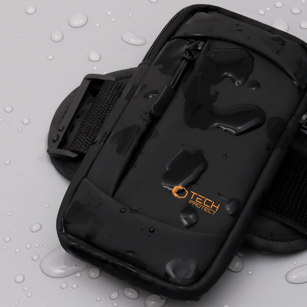 Tech - Protect Universal Sport Armband - M6 - 18.5 x 9.5 x 2.5 cm - Black / Orange