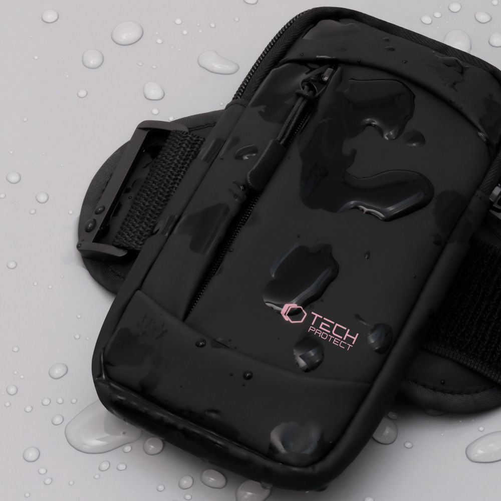 Tech - Protect Universal Sport Armband - M6 - 18.5 x 9.5 x 2.5 cm - Black / Pink