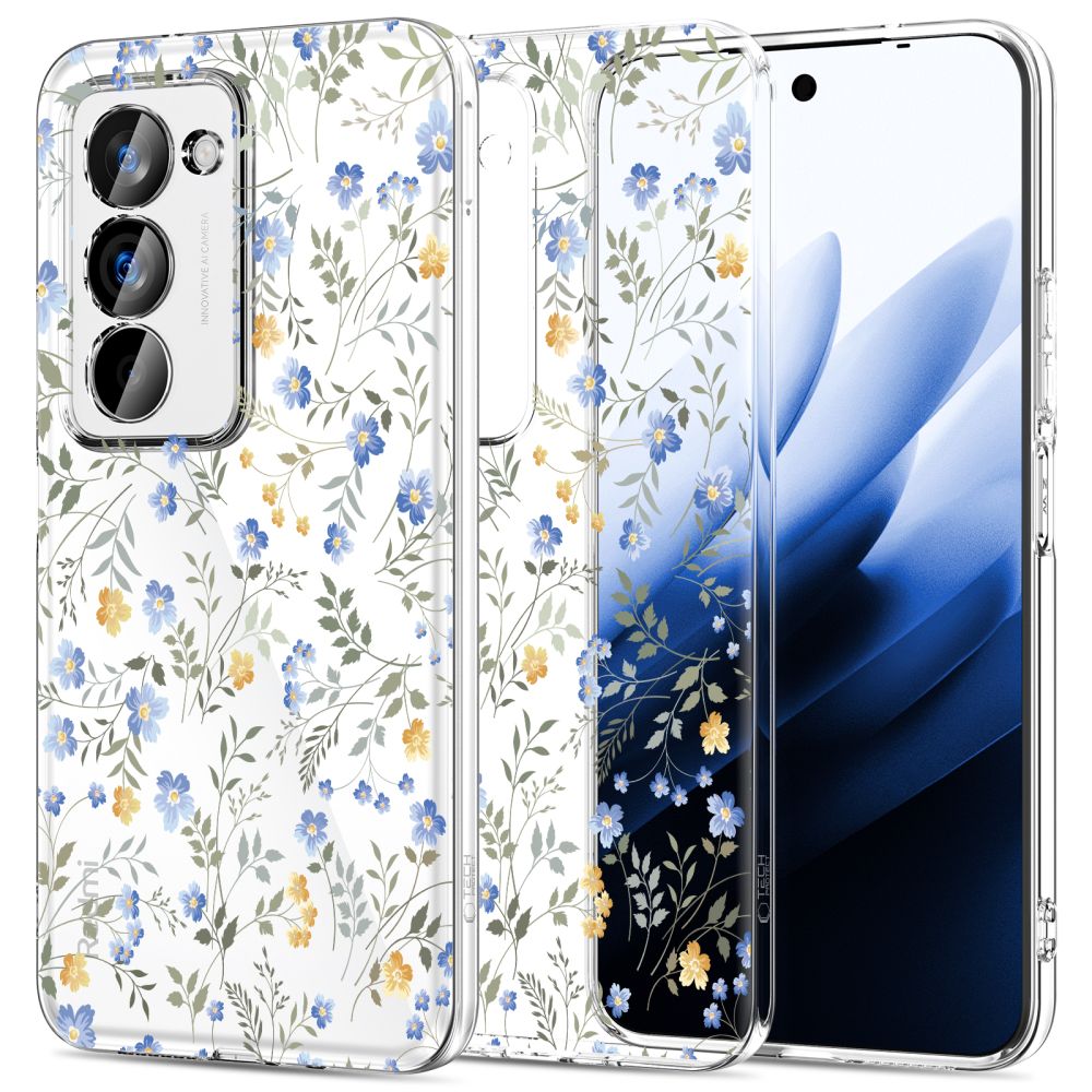 Tech - Protect Xiaomi Redmi 15 4G / 5G - Θήκη Σιλικόνης - Flexair - Spring Flowers