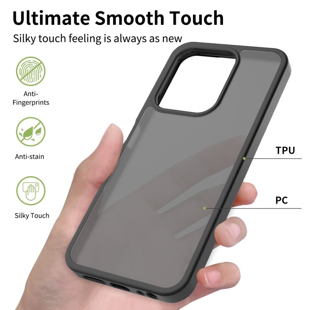 Tech - Protect Xiaomi Redmi 15C 5G / Poco C85 5G - Σκληρή Θήκη με Πλαίσιο Σιλικόνης - MagMat - Matte Black