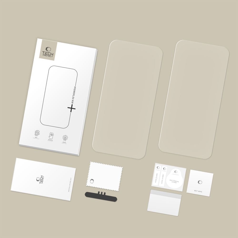 Tech - Protect Xiaomi Redmi Note 15 Pro Plus 5G / Poco M8 Pro 5G - Προστατευτική Μεμβράνη Οθόνης - Hydro Flex+ - 2 Τεμάχια - Clear