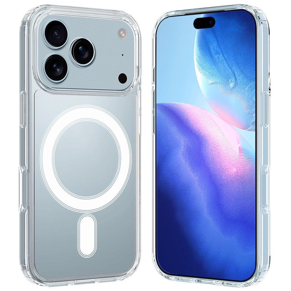 Techsuit iPhone 17 Pro Max - Σκληρή Θήκη με Πλαίσιο Σιλικόνης - MagSafe Pro - Clear
