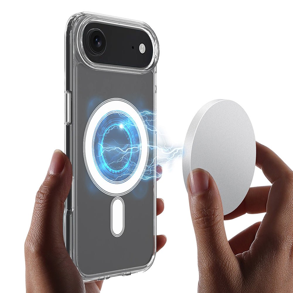 Techsuit iPhone Air - Σκληρή Θήκη με Πλαίσιο Σιλικόνης - MagSafe Pro - Clear