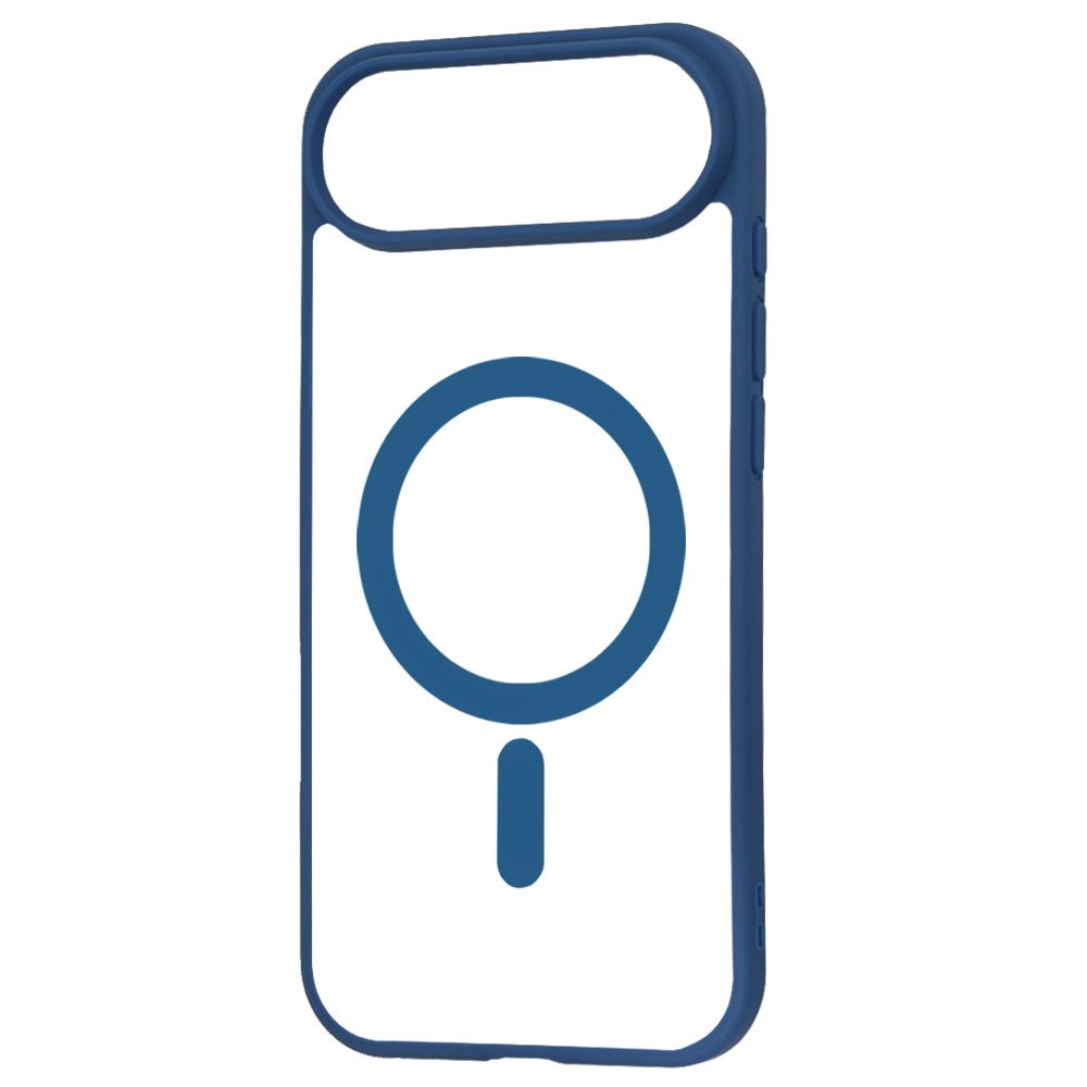 Techsuit iPhone Air - Σκληρή Θήκη με Πλαίσιο Σιλικόνης - MagSafe Pro - Clear / Blue