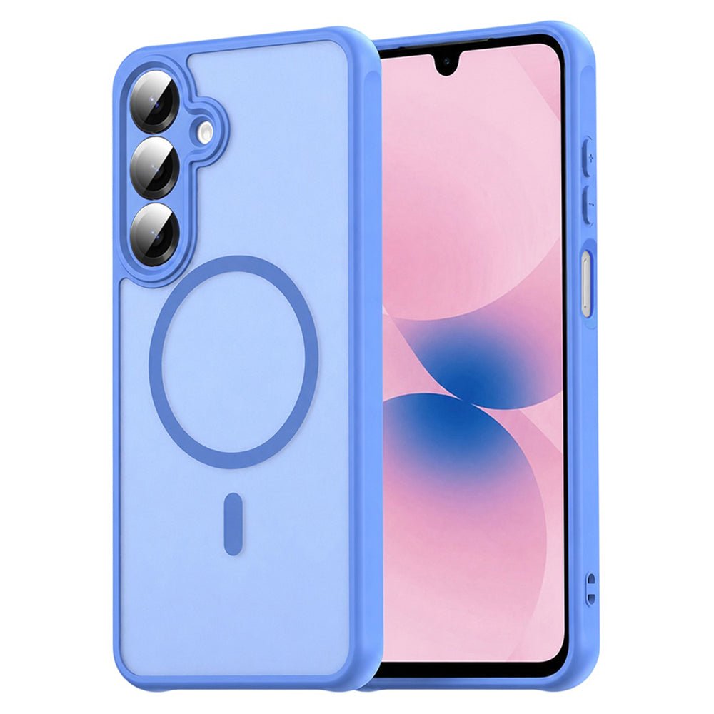 Techsuit Samsung Galaxy A27 5G - Σκληρή Θήκη με Πλαίσιο Σιλικόνης και MagSafe - HaloFrost II MagSafe - Sky Blue