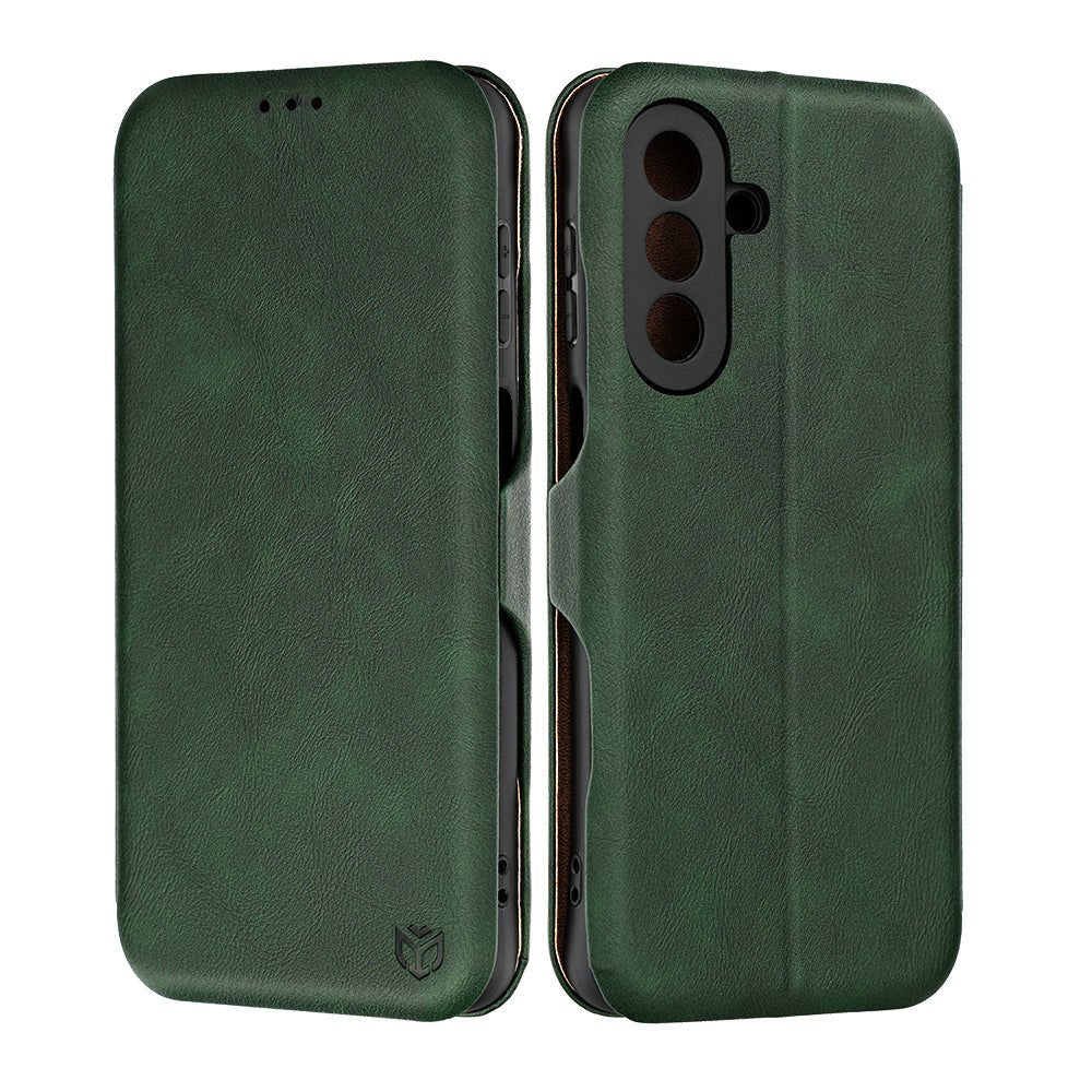 Techsuit Samsung Galaxy A27 5G - Θήκη Βιβλίο - Safe Wallet Plus - Green