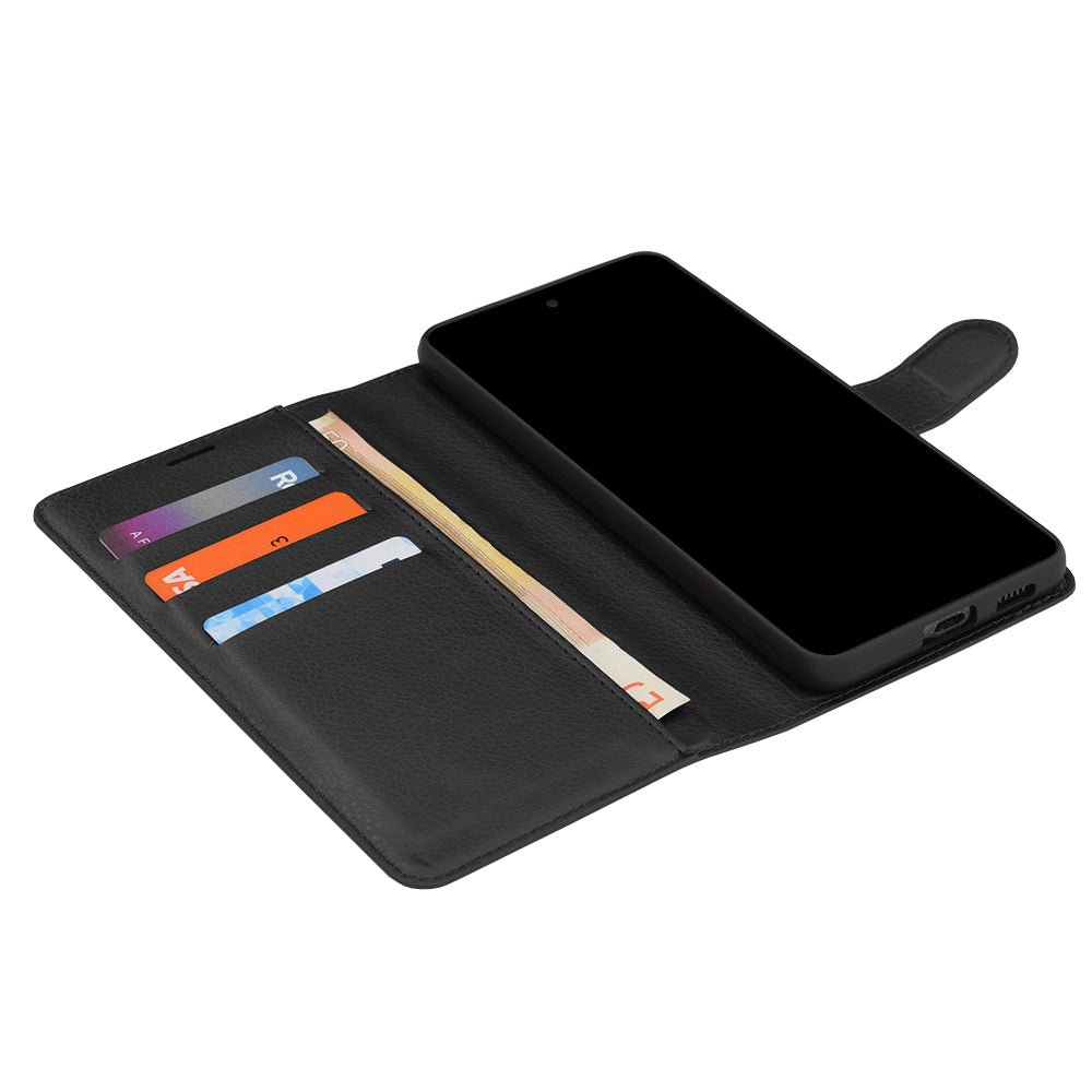 Techsuit Samsung Galaxy A27 5G - Θήκη Πορτοφόλι από Δερματίνη με Stand - Leather Folio - Black