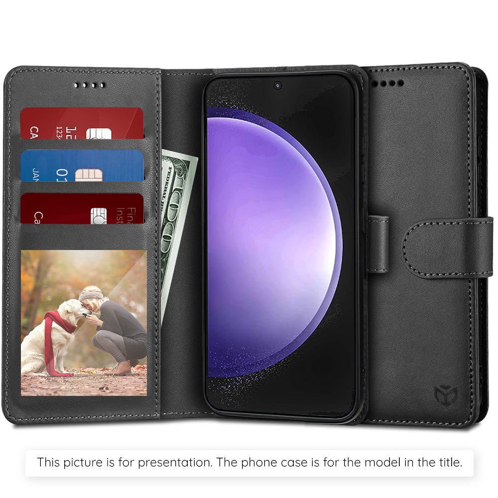 Techsuit Samsung Galaxy A37 5G - Θήκη Πορτοφόλι από Δερματίνη με Stand - Diary Book - Black