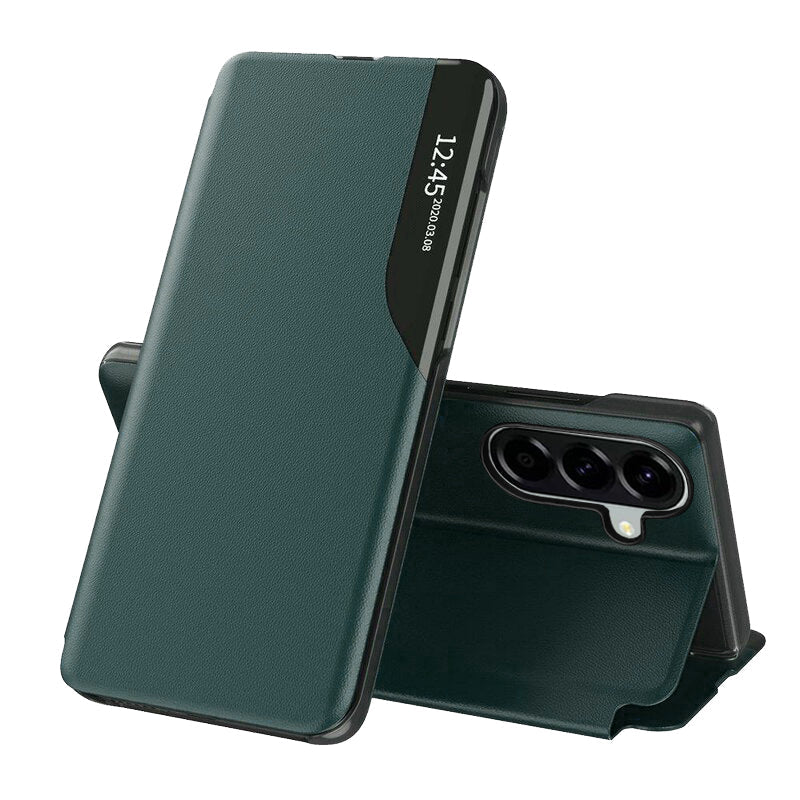 Techsuit Samsung Galaxy A57 5G - Θήκη Βιβλίο - eFold Series - Dark Green