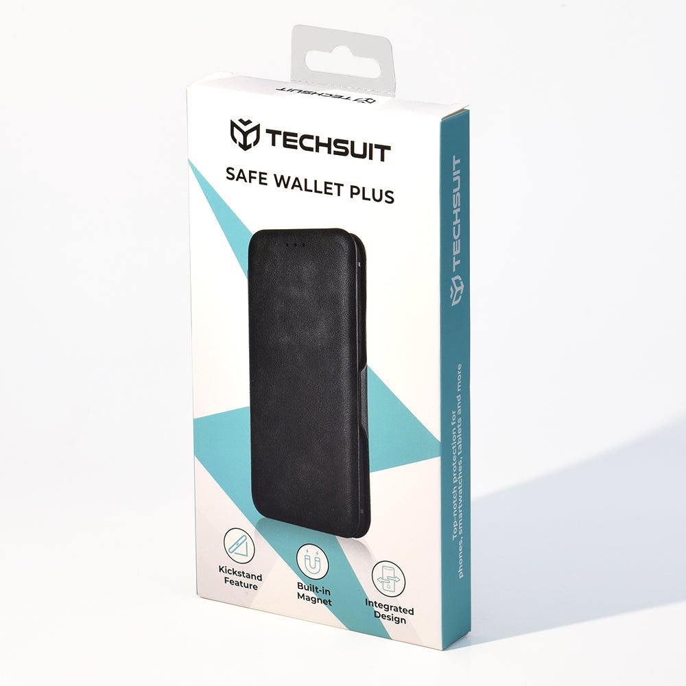 Techsuit Samsung Galaxy A57 5G - Θήκη Βιβλίο - Safe Wallet Plus - Black