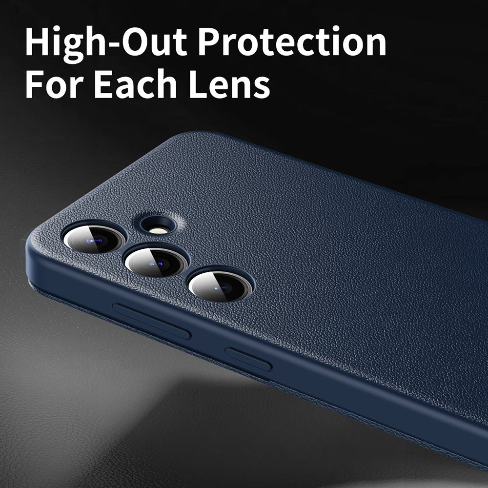 Techsuit Samsung Galaxy S24 - Θήκη Βιβλίο με Θέση για 1 Κάρτα - SmartView Series - Blue
