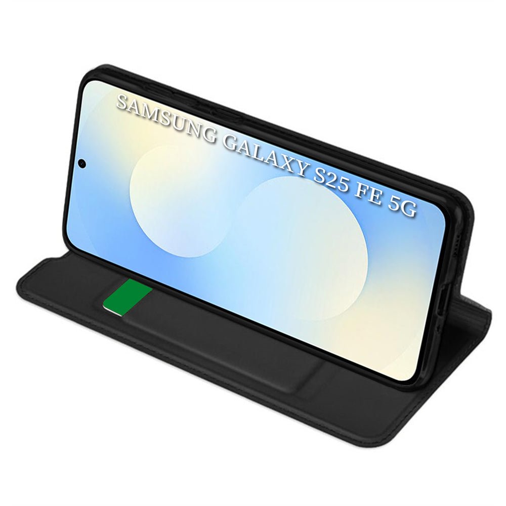 Techsuit Samsung Galaxy S25 FE - Θήκη Βιβλίο - Magskin Book - Black