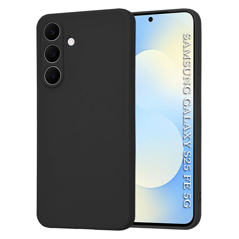 Techsuit Samsung Galaxy S25 FE - Θήκη Σιλικόνης - SoftFlex - Black