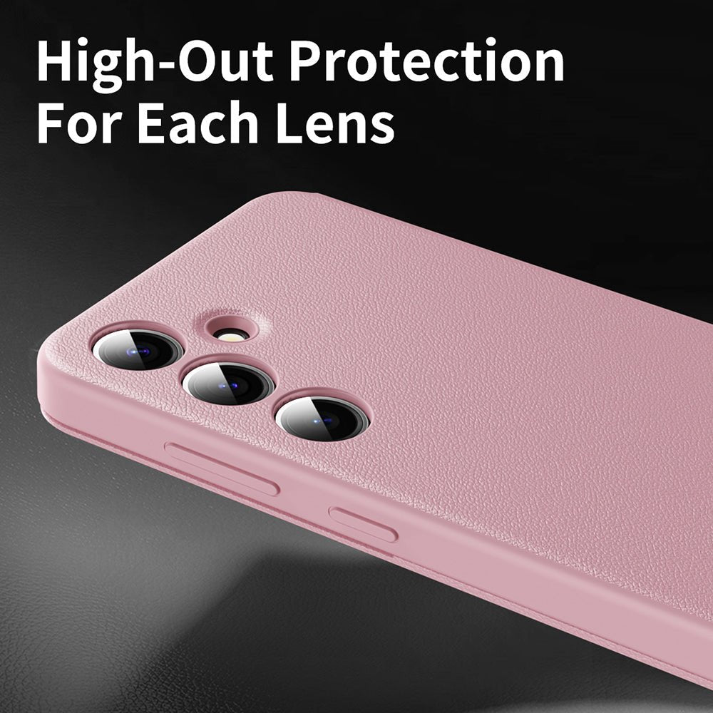 Techsuit Samsung Galaxy S25 Plus - Θήκη Βιβλίο με Θέση για 1 Κάρτα - SmartView Series - Pink