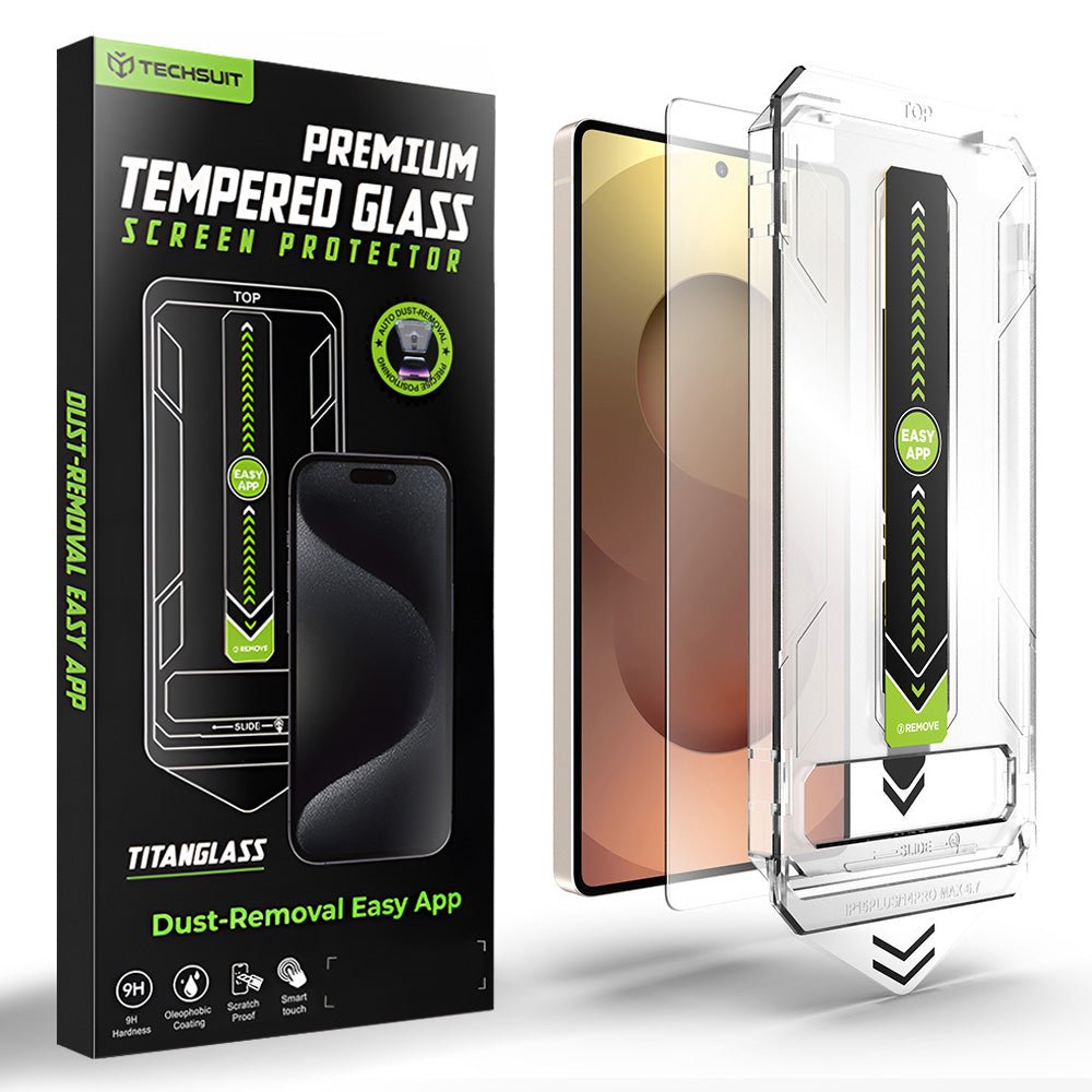 Techsuit Samsung Galaxy S25 Ultra - Αντιχαρακτικό Γυαλί Οθόνης - TitanGlass CrystalHD - Clear