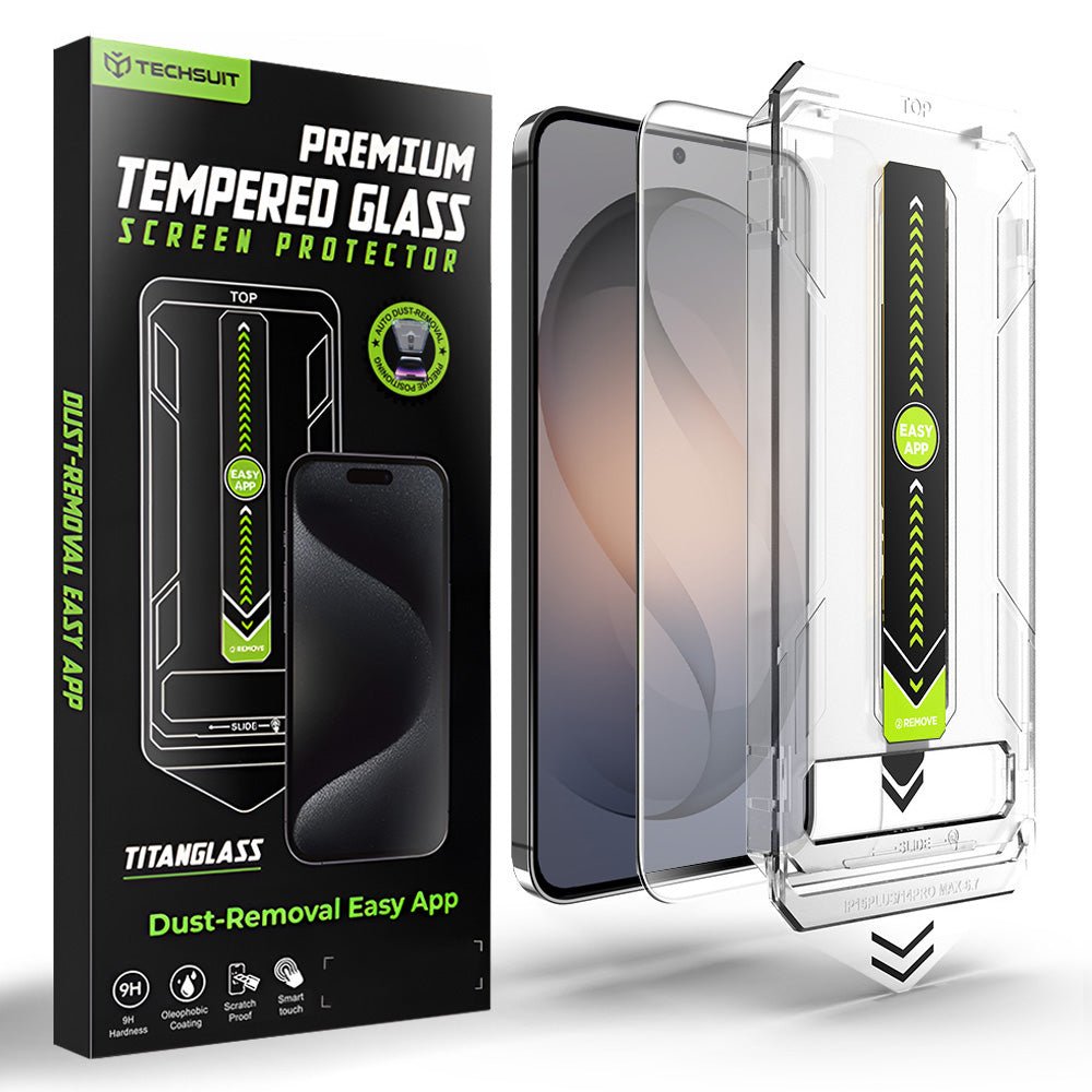 Techsuit Samsung Galaxy S26 - Αντιχαρακτικό Γυαλί Οθόνης - TitanGlass CrystalHD - Clear