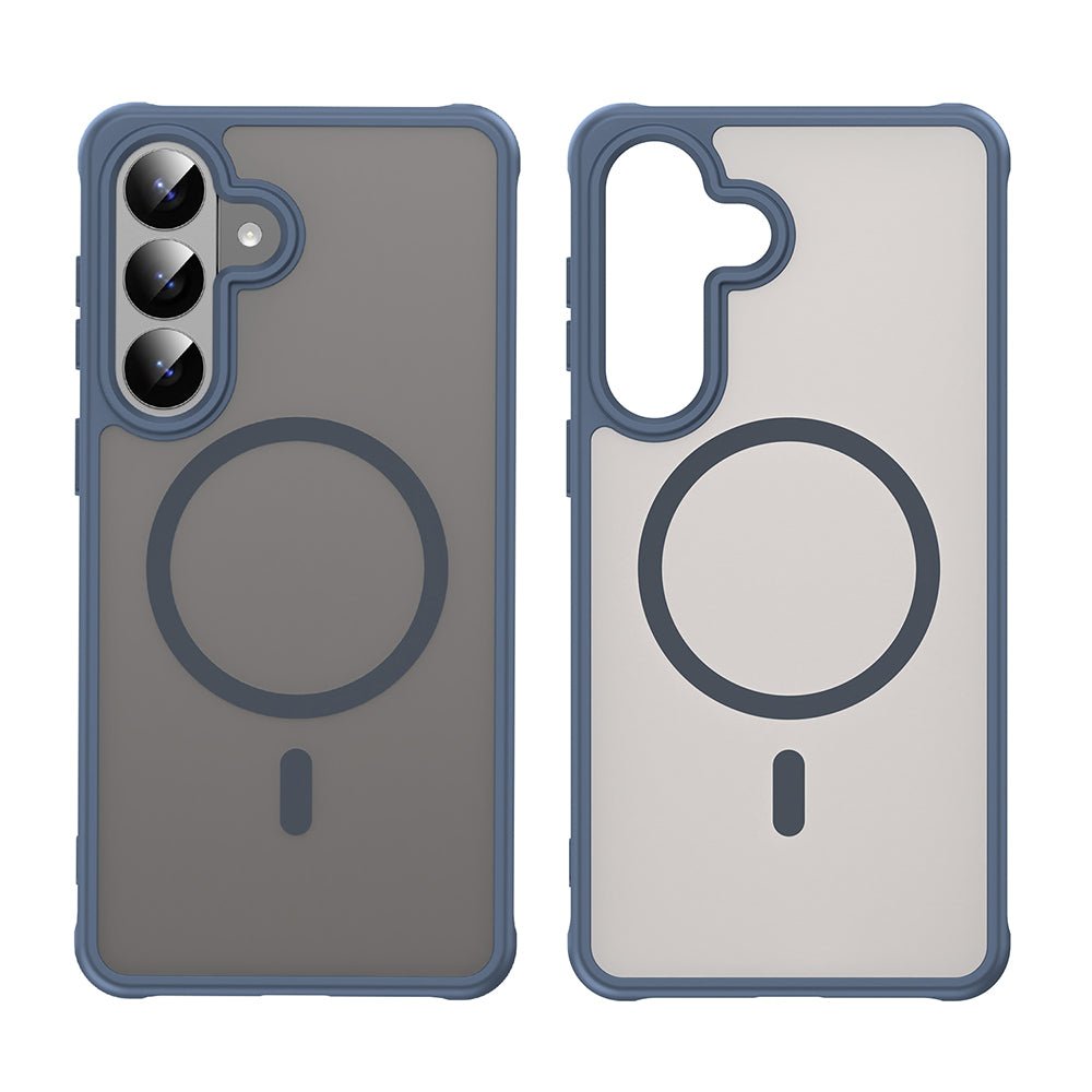 Techsuit Samsung Galaxy S26 Plus - Σκληρή Θήκη με Πλαίσιο Σιλικόνης και MagSafe - HaloFrost II MagSafe - Navy Blue