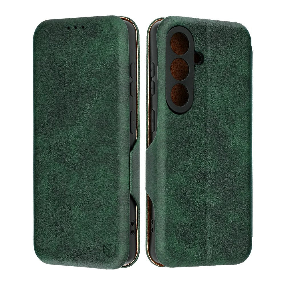 Techsuit Samsung Galaxy S26 Plus - Θήκη Βιβλίο - Safe Wallet Plus - Green