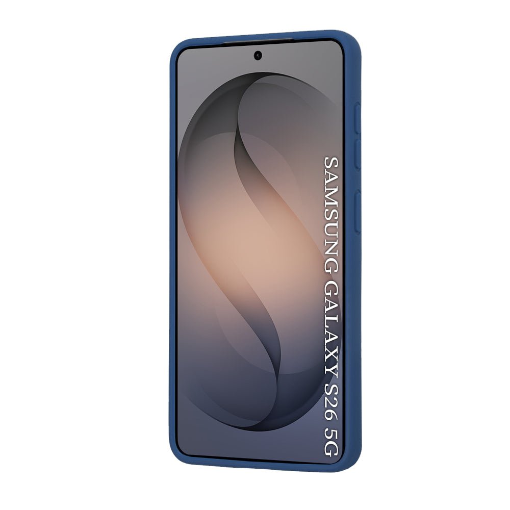 Techsuit Samsung Galaxy S26 - Σκληρή Θήκη με Πλαίσιο Σιλικόνης - MagSafe Pro - Clear / Blue