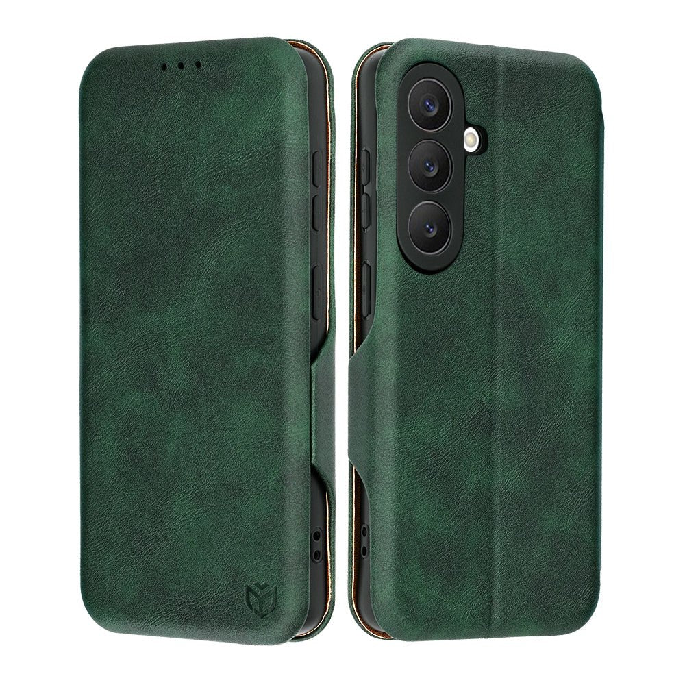 Techsuit Samsung Galaxy S26 - Θήκη Βιβλίο - Safe Wallet Plus - Green