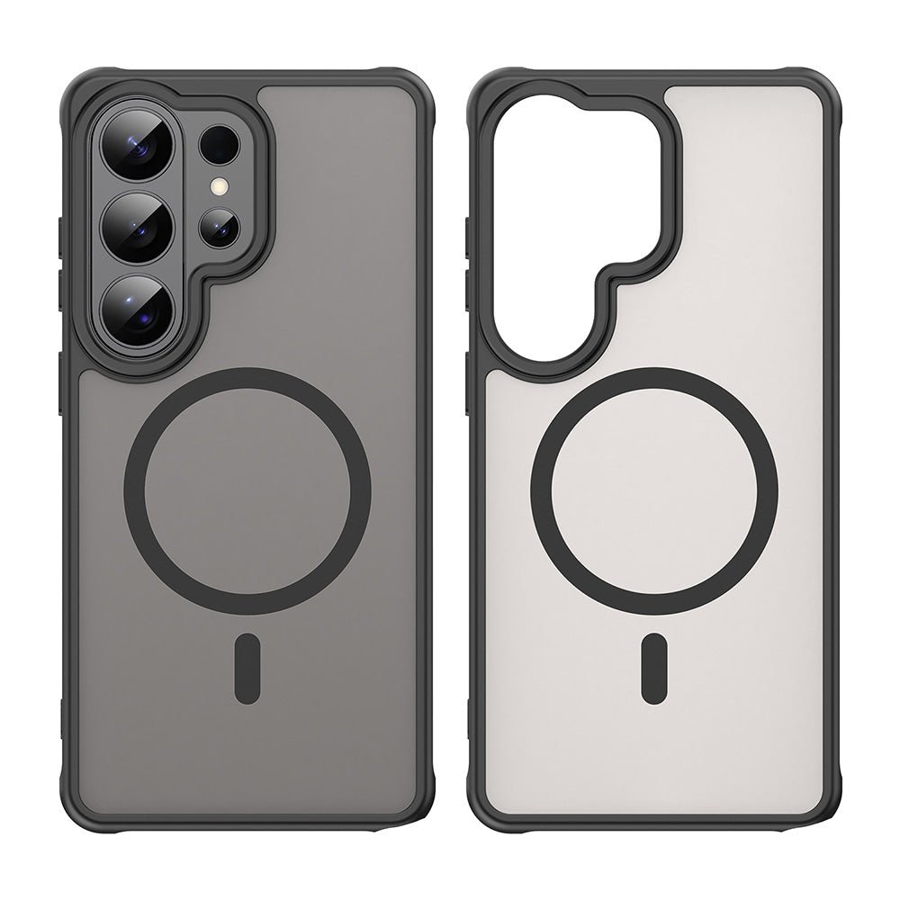 Techsuit Samsung Galaxy S26 Ultra - Σκληρή Θήκη με Πλαίσιο Σιλικόνης και MagSafe - HaloFrost II MagSafe - Black