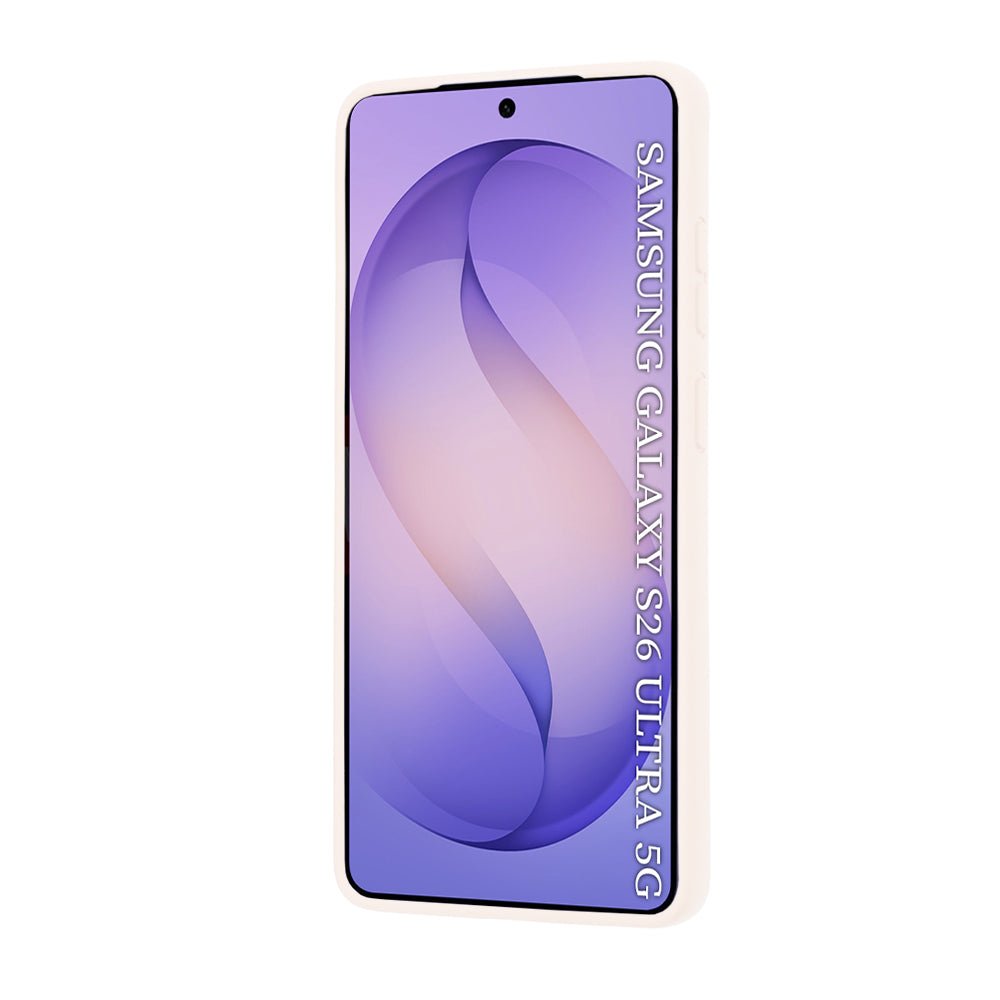 Techsuit Samsung Galaxy S26 Ultra - Σκληρή Θήκη με Πλαίσιο Σιλικόνης - MagSafe Pro - Clear / Nude Pink