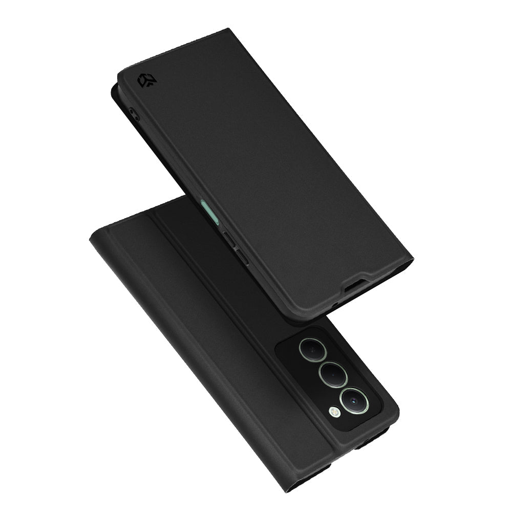 Techsuit Xiaomi Redmi 15 4G / 5G - Θήκη Βιβλίο - Magskin Book - Black