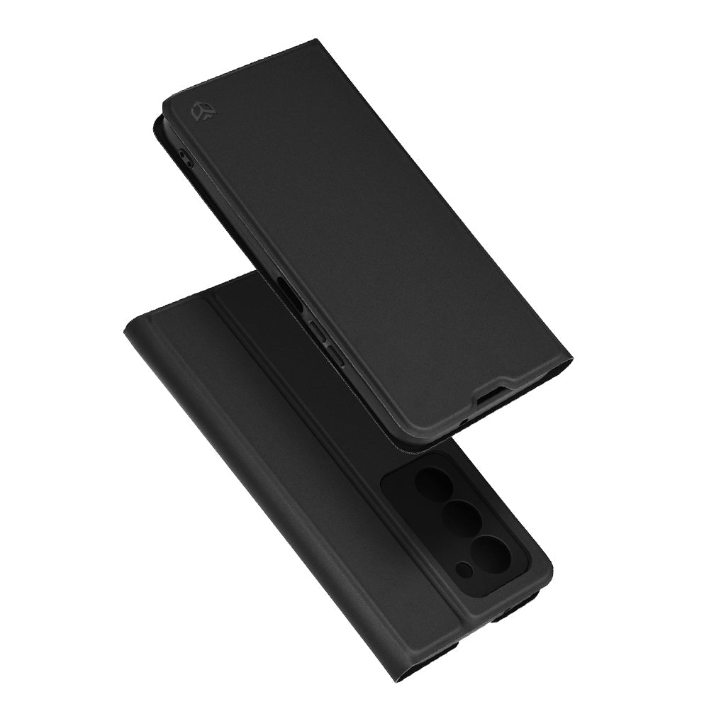 Techsuit Xiaomi Redmi 15 4G / 5G - Θήκη Βιβλίο - Magskin Book - Black