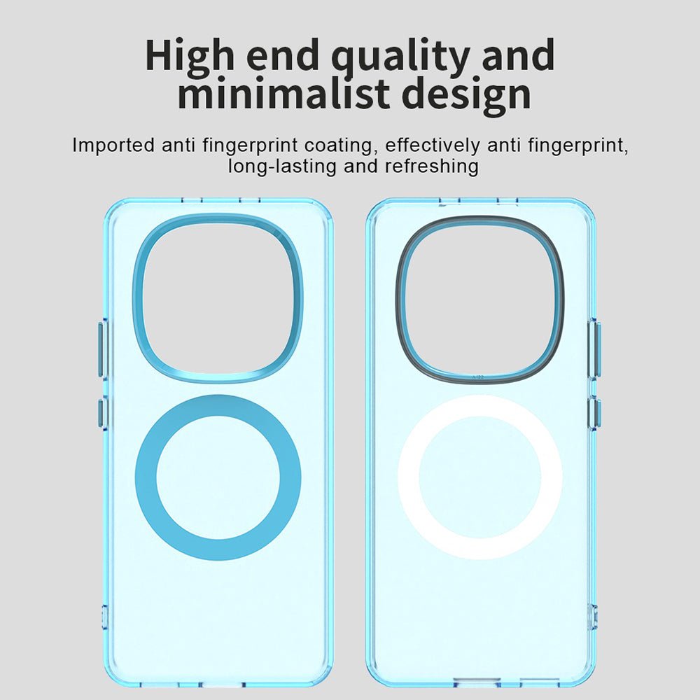 Techsuit Xiaomi Redmi Note 15 4G / 5G / Poco M8 5G - Σκληρή Θήκη με Πλαίσιο Σιλικόνης και MagSafe - CandyCase MagSafe - Blue