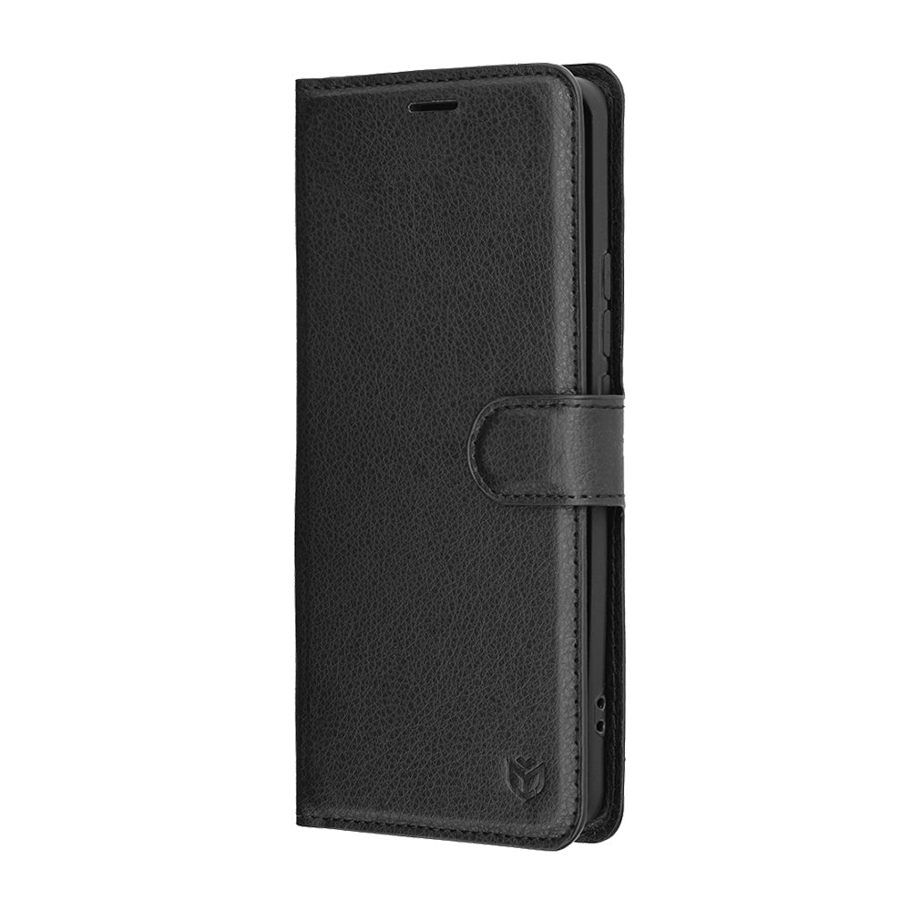 Techsuit Xiaomi Redmi Note 15 5G / Note 15 4G / Poco M8 5G - Θήκη Πορτοφόλι από Δερματίνη με Stand - Leather Folio - Black