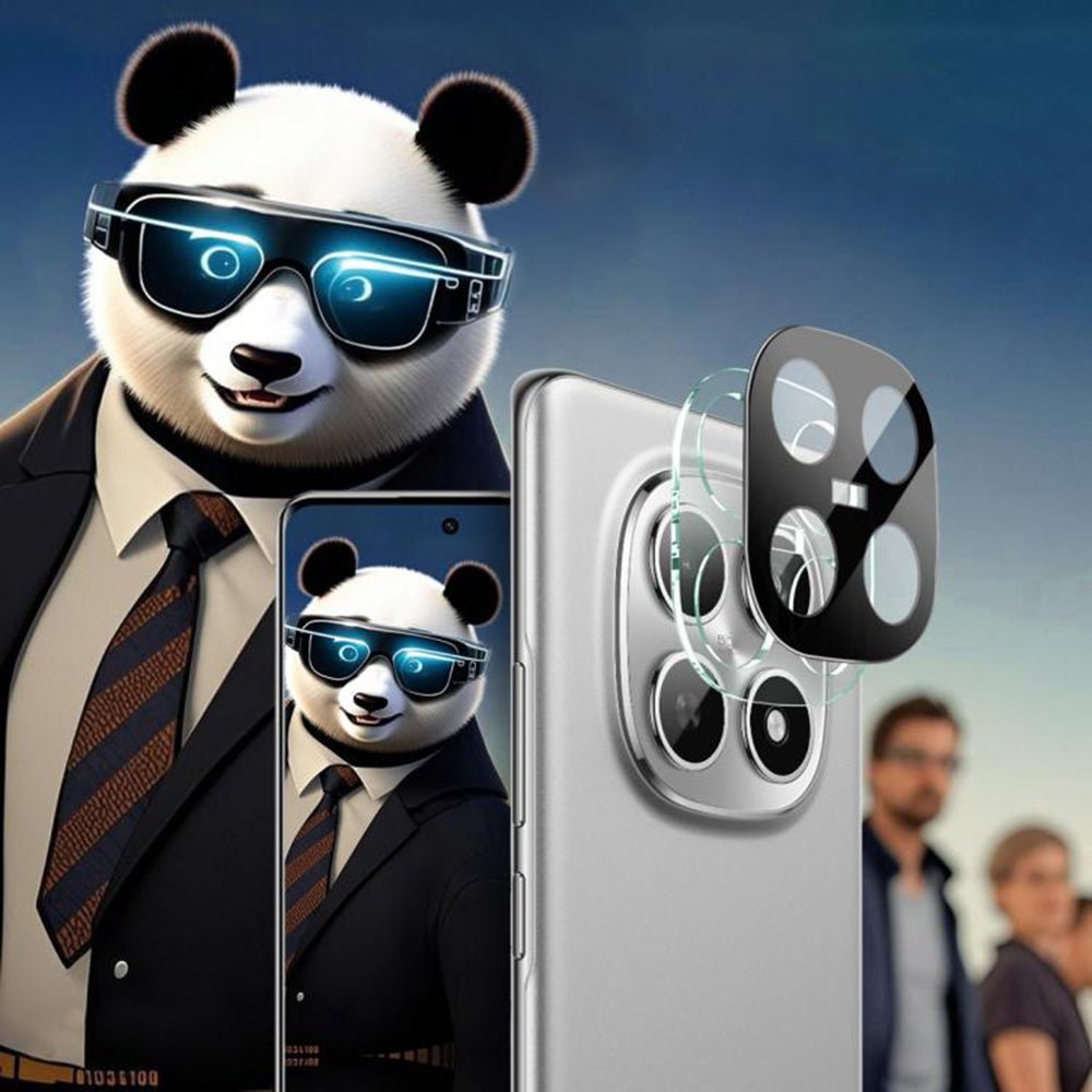 Techsuit Xiaomi Redmi Note 15 5G / Poco M8 5G - Προστασία Καμερών - Αντιχαρακτικό Γυαλί Κάμερας - Black