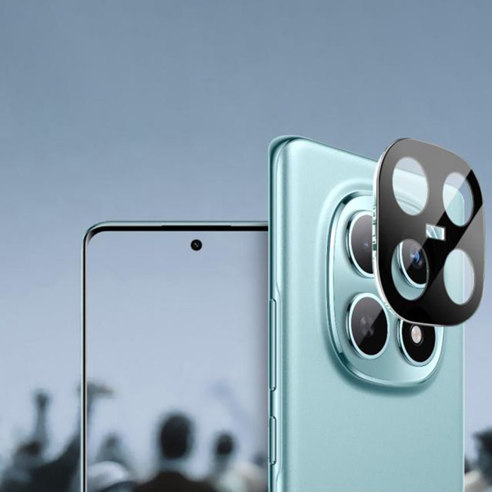 Techsuit Xiaomi Redmi Note 15 5G / Poco M8 5G - Προστασία Καμερών - Αντιχαρακτικό Γυαλί Κάμερας - Black