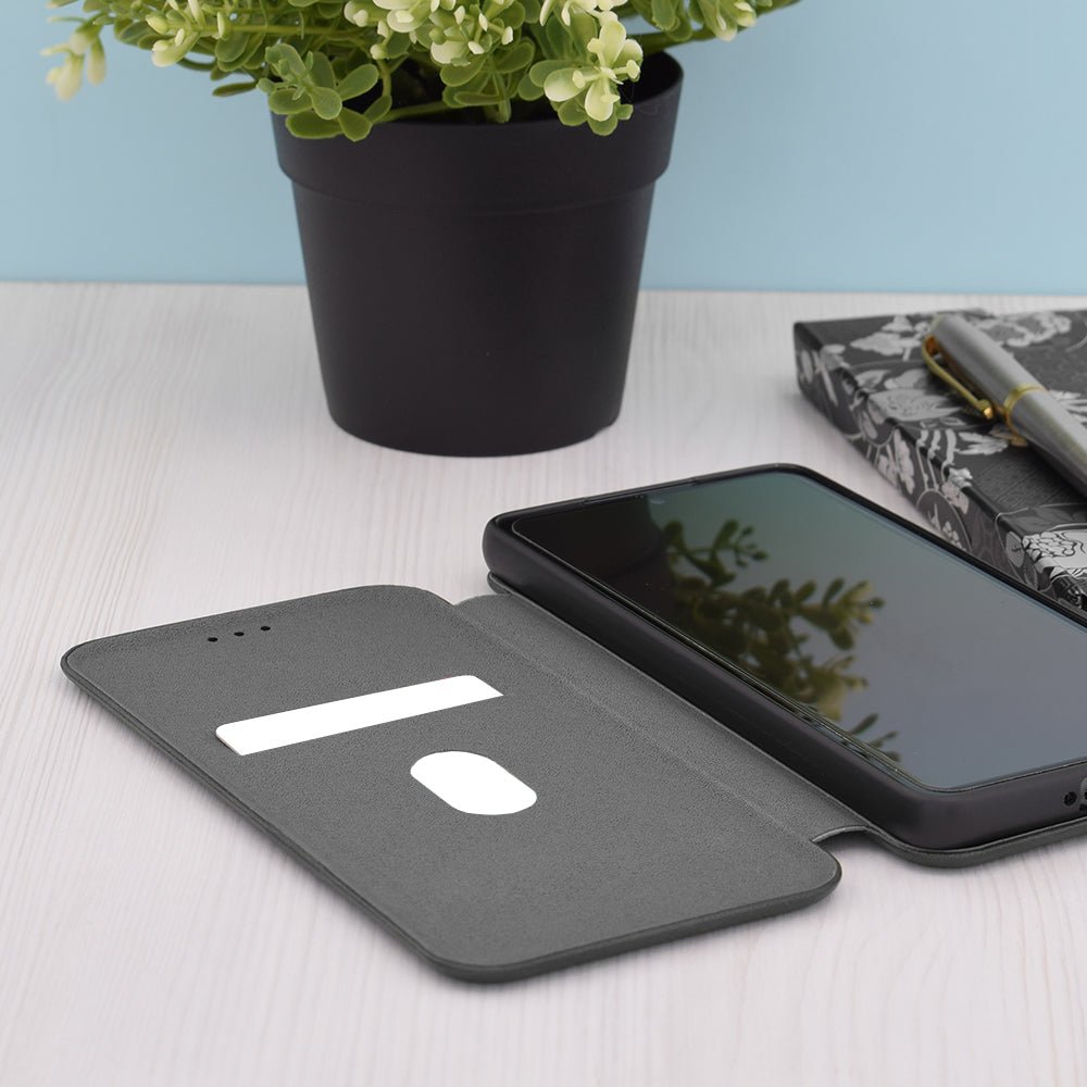 Techsuit Xiaomi Redmi Note 15 Pro 5G - Θήκη Βιβλίο - Safe Wallet Plus - Black