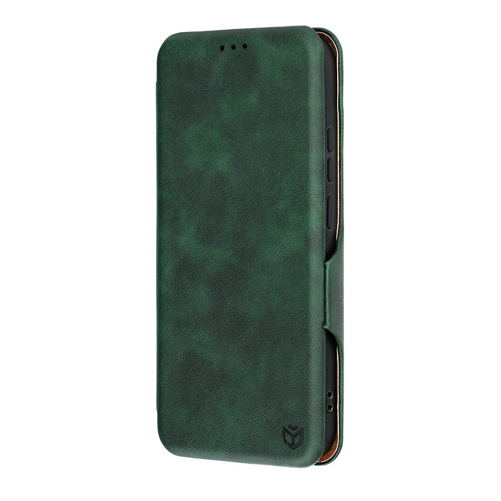 Techsuit Xiaomi Redmi Note 15 Pro 5G - Θήκη Βιβλίο - Safe Wallet Plus - Green