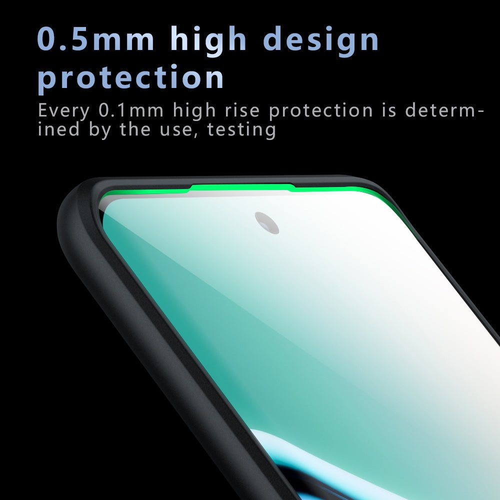 Techsuit Xiaomi Redmi Note 15 Pro Plus 5G / Poco M8 Pro 5G - Σκληρή Θήκη με Πλαίσιο Σιλικόνης και MagSafe - PureFrost MagSafe - Frosted Black