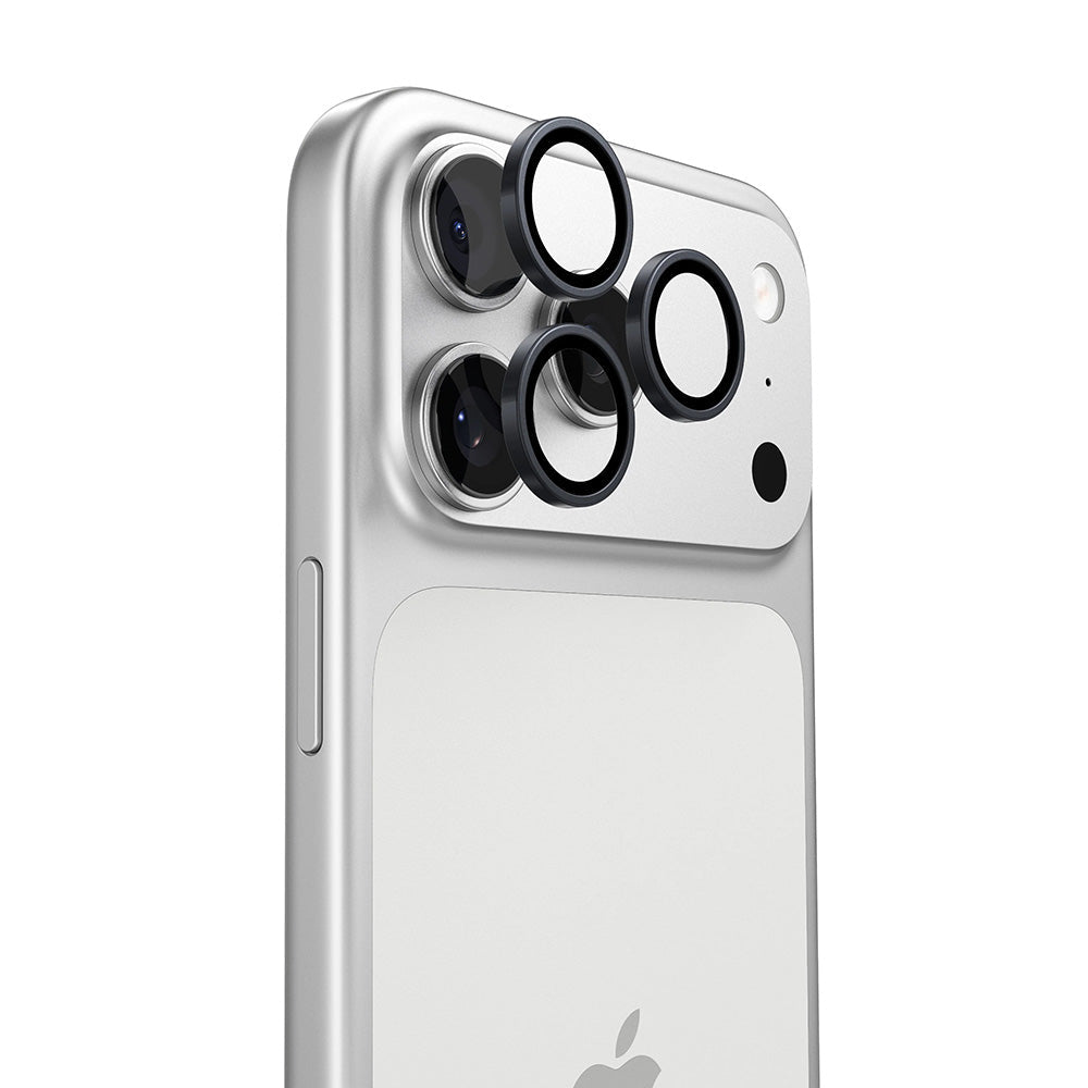 Torras iPhone 17 Pro - Αντιχαρακτικό Γυαλί για την Κάμερα - Lensguard - Black