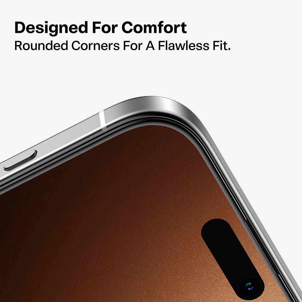 Torras iPhone 17 Pro - Full Screen Αντιχαρακτικό Γυαλί Οθόνης - GlassGo Install Master - Black