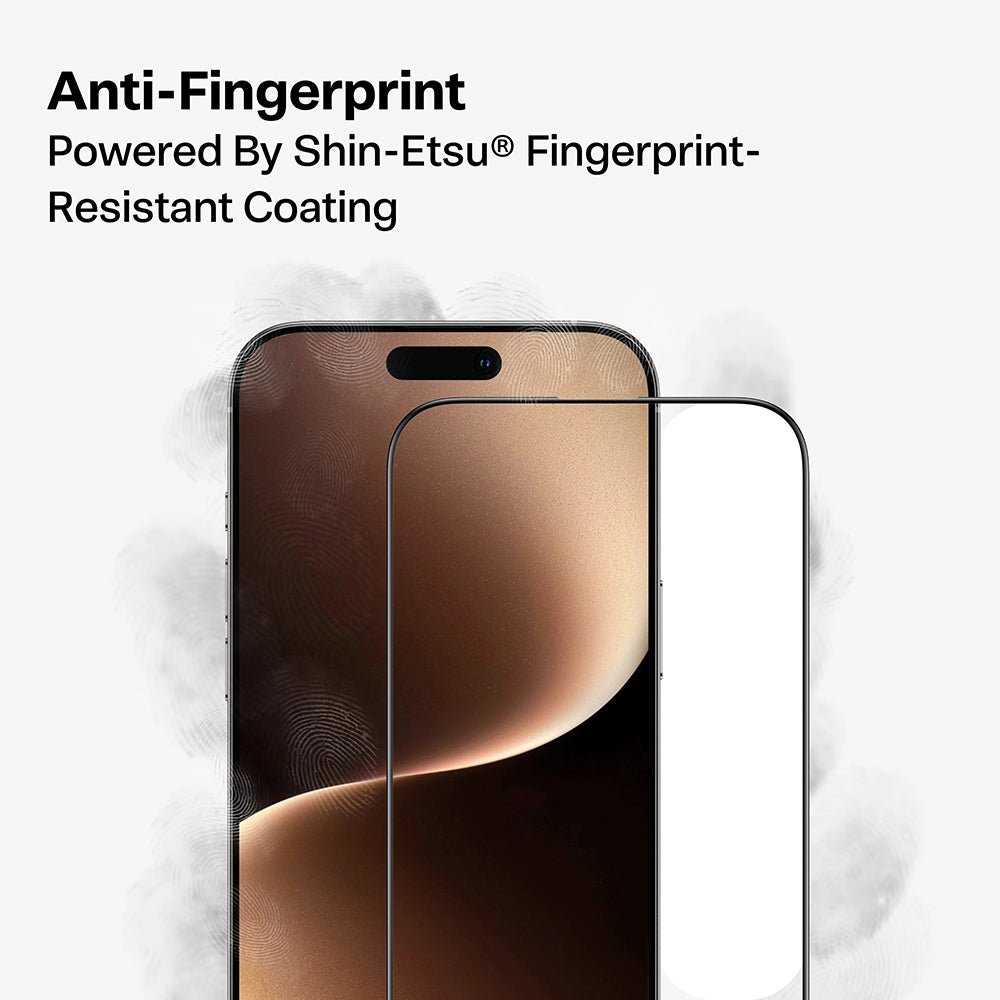 Torras iPhone 17 Pro Max - Full Screen Αντιχαρακτικό Γυαλί Οθόνης - GlassGo Install Master - Black