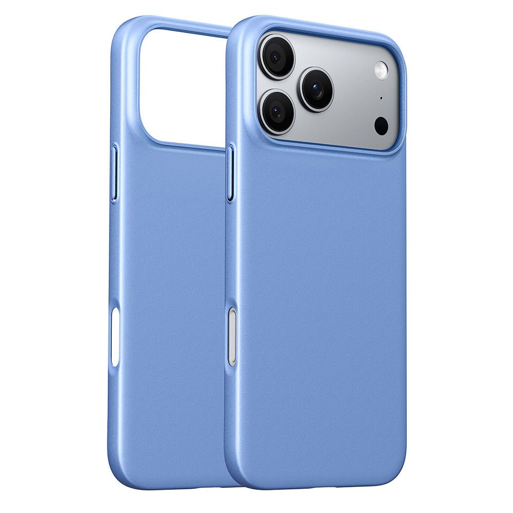 Torras iPhone 18 Pro / iPhone 17 Pro - Σκληρή Θήκη με Πλαίσιο Σιλικόνης και MagSafe - OriginFit-Mag Series - Light Blue