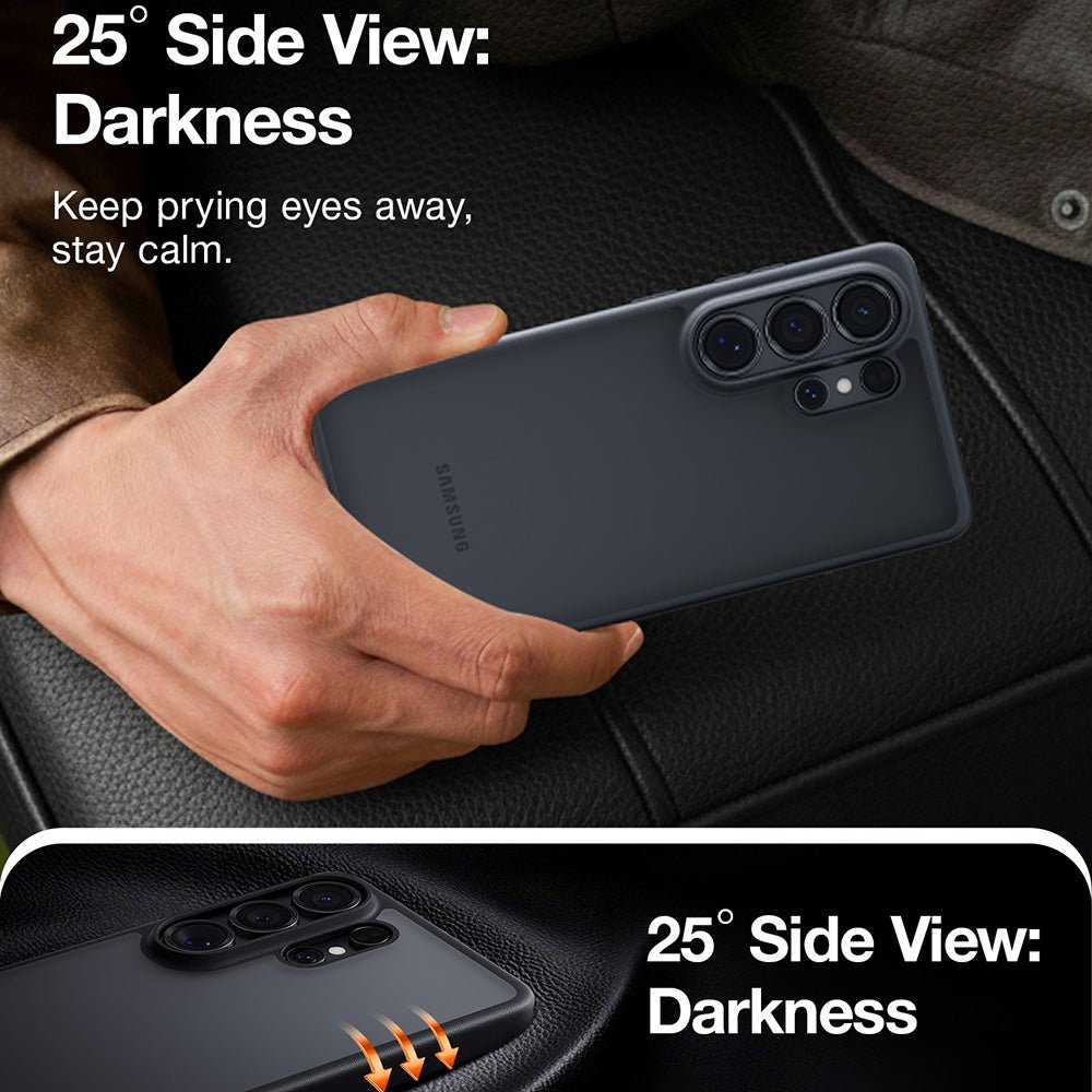 Torras Samsung Galaxy S26 Ultra - Σκληρή Θήκη με Πλαίσιο Σιλικόνης - Guardian Series - Black