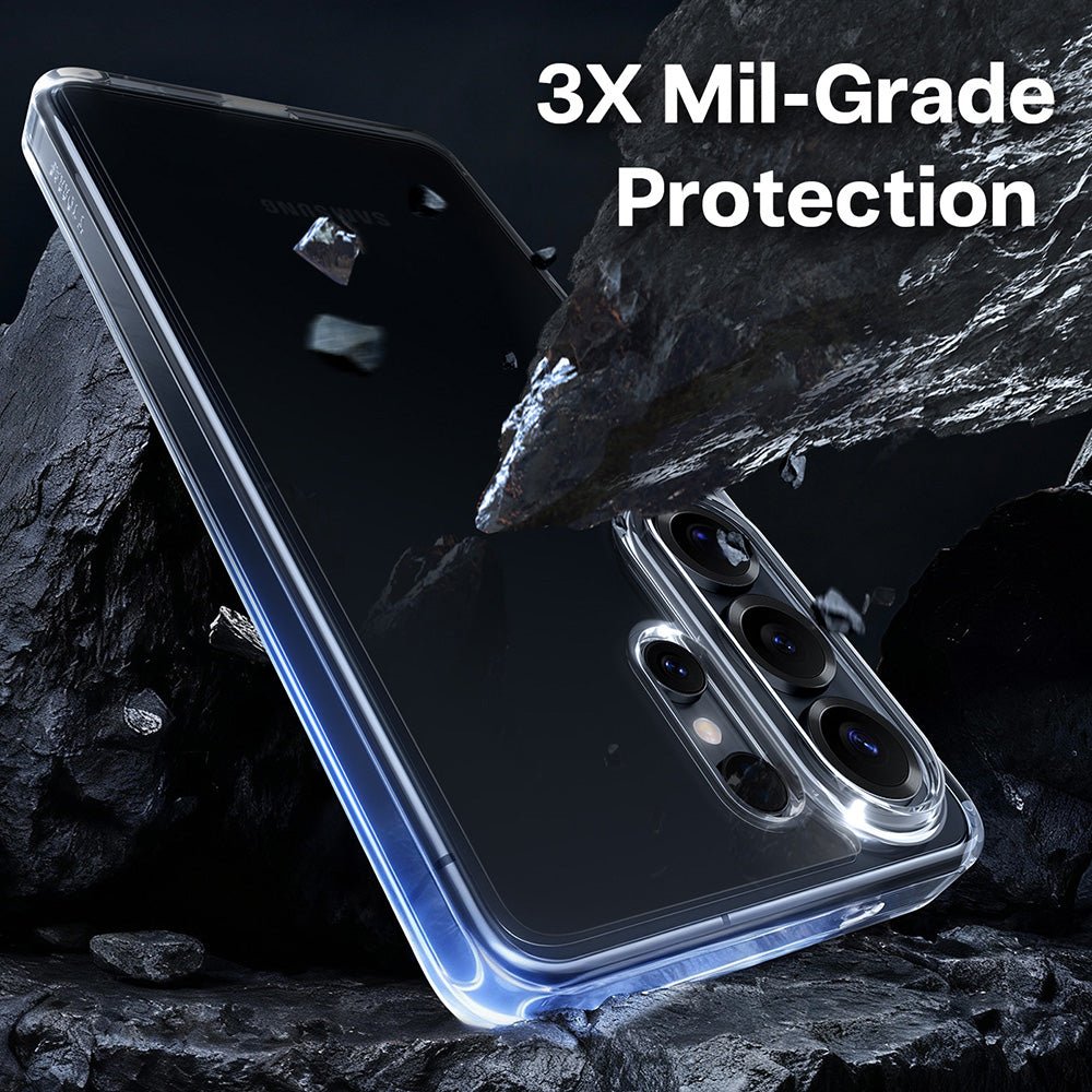 Torras Samsung Galaxy S26 Ultra - Σκληρή Θήκη με Πλαίσιο Σιλικόνης - Guardian Series - Clear