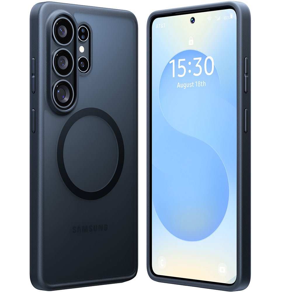 Torras Samsung Galaxy S26 Ultra - Σκληρή Θήκη με Πλαίσιο Σιλικόνης και MagSafe - Guardian Magnetic Series - Black