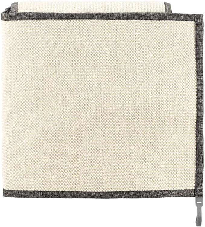 Navaris Cat Scratch Mat Sofa Shield - Προστατευτικό Καναπέ από Γρατζουνιές Γάτας - Αριστερή Πλευρά - 70cm x 10cm x 50cm - Grey / Beige - 56507.02