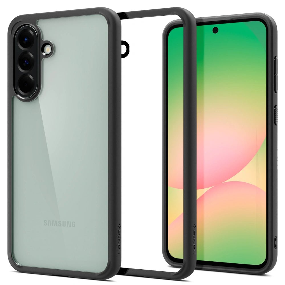 Spigen Samsung Galaxy A56 5G Ultra Hybrid - Σκληρή Θήκη με Πλαίσιο Σιλικόνης - Matte Black / Clear
